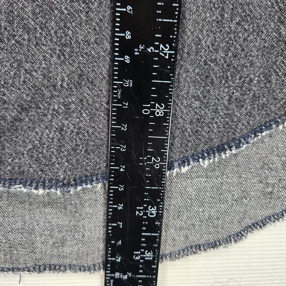 Vintage Wrangler Black Denim Pearl Snap Long Sleeve Shirt Men's Size 17 1/2 - Picture 4 of 6